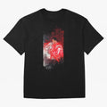 Ronaldo Illustration 002 Oversized T-Shirt Carry Global Football Passion for FIFA World Cup 2026 USA Canada Mexico, Made for Haaland and Mbappe, Brazil, Portugal and Argentina, Soccer Culture, Superstar Moments, National Team Dreams and Competitive