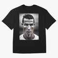 Cristiano Ronaldo Portrait Oversized T-Shirt Embrace Global Football Passion for FIFA World Cup 2026 USA Canada Mexico, Capturing Messi, Neymar and Mbappe, Brazil, Portugal and Argentina, Champion Mindset, Group Stage Buzz, Knockout Tension and