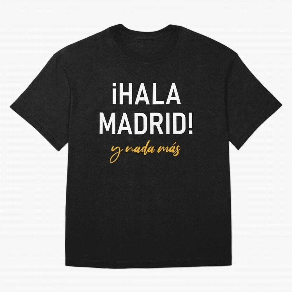 Hala Madrid Oversized T-Shirt Stand with the FIFA World Cup 2026 USA Canada Mexico Journey through Messi, Neymar and Mbappe Highlights, Netherlands Pride, Tournament Hype, Historic Matchups, Family Viewing Parties and Global Sports Pride; Great for