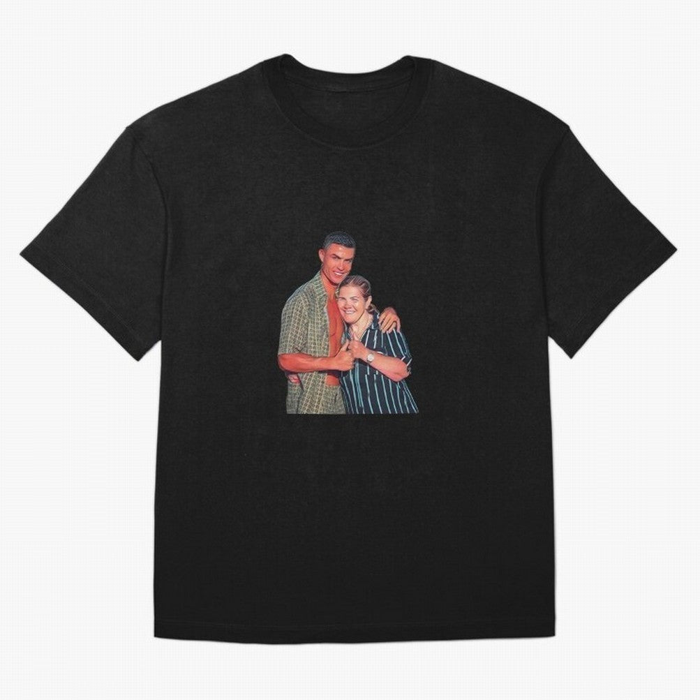 its criis with his mother Oversized T-Shirt Follow the Road to Match Day Hype around FIFA World Cup 2026 USA Canada Mexico, Neymar, France and Portugal, Supporter Pride, Iconic Celebrations, Legendary Names and Global Match Day Energy; Ideal for