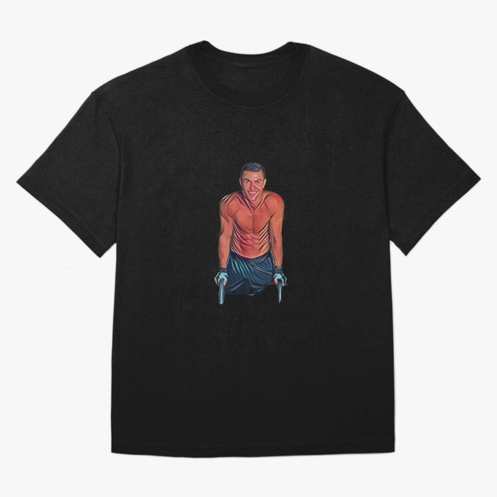 nice smile from cris Oversized T-Shirt Bring Match Day Hype around FIFA World Cup 2026, Cristiano Ronaldo, Haaland and CR7, Argentina and Brazil, Championship Spirit, Famous Goals, Roaring Crowds and International Football Unity; Great for Watch