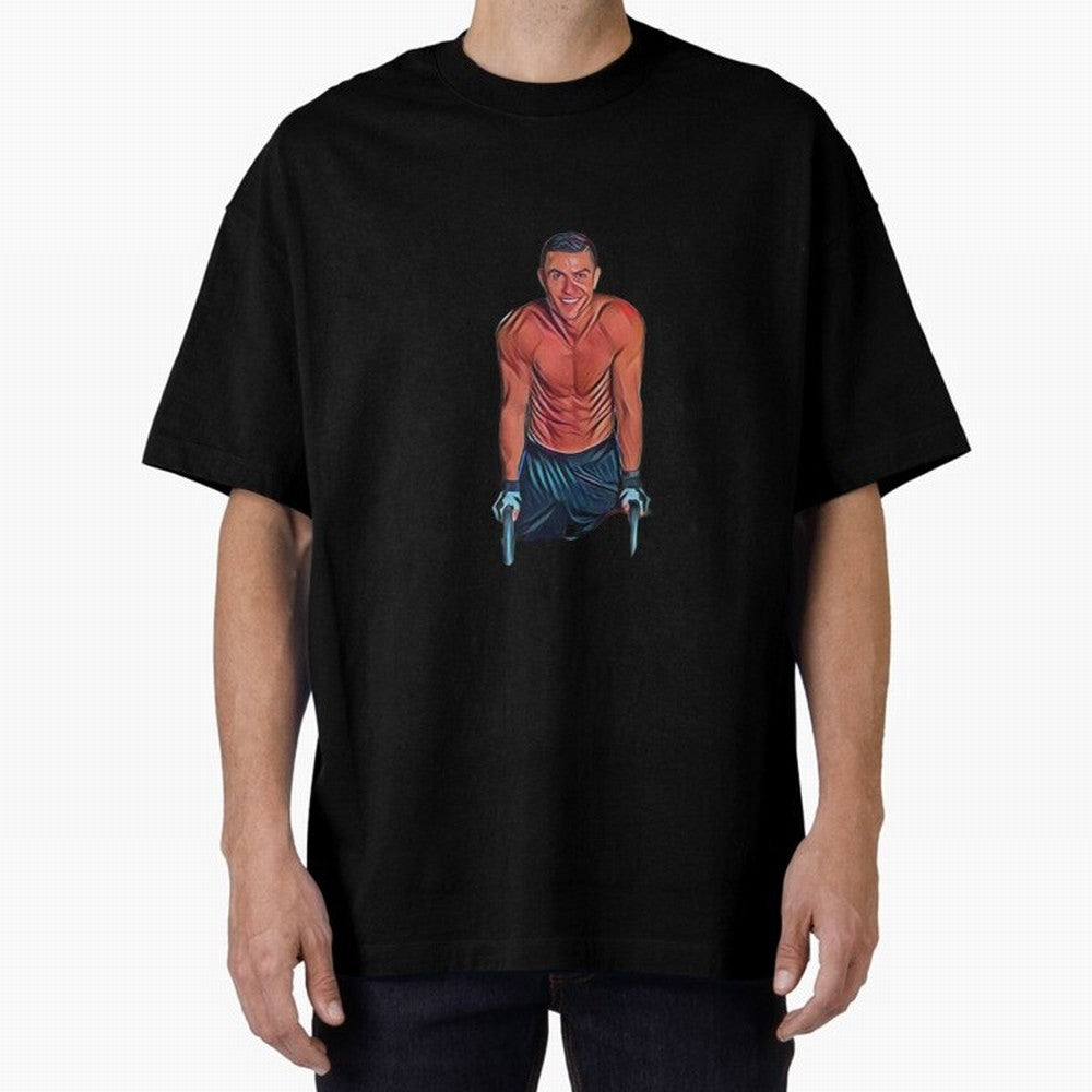 nice smile from cris Oversized T-Shirt Bring Match Day Hype around FIFA World Cup 2026, Cristiano Ronaldo, Haaland and CR7, Argentina and Brazil, Championship Spirit, Famous Goals, Roaring Crowds and International Football Unity; Great for Watch