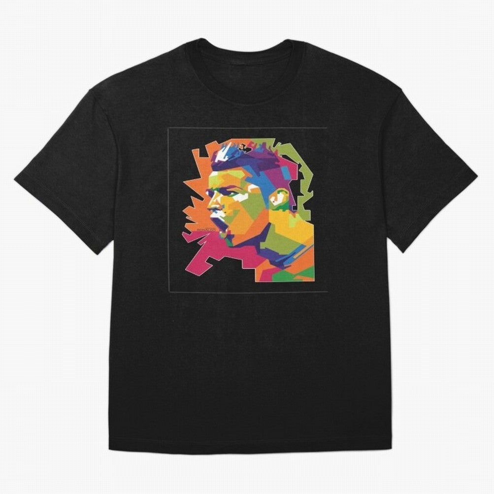 Ronaldo Cristiano Ronaldo pop potrait Oversized T-Shirt Experience the FIFA World Cup 2026 Group Stage Journey through Messi, Neymar and Mbappe Highlights, Netherlands Pride, Global Supporter Spirit, Legendary Goals, National Colors and Tournament