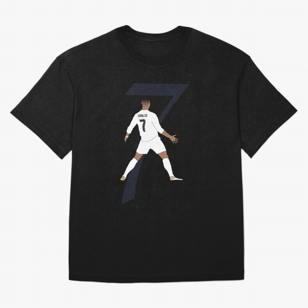 Cristiano Ronaldo #7 Oversized T-Shirt Bring a Champion Mindset to FIFA World Cup 2026 Group Stage for Fans of Haaland and France, Bringing Classic Soccer Heritage, Championship Pressure, Fan Loyalty and International Pride; Perfect for Supporters