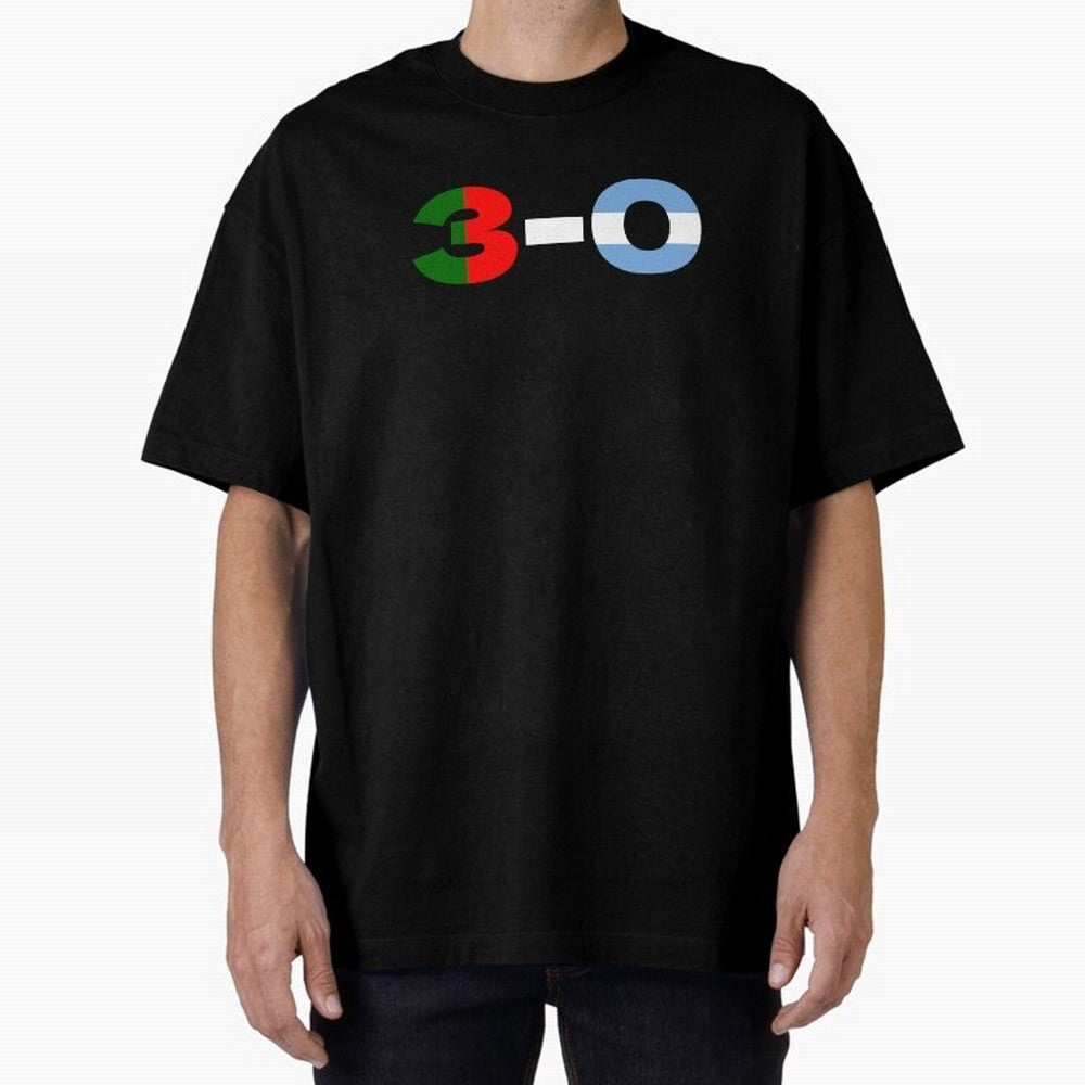 Portugal vs Rgentina Oversized T-Shirt Stand with FIFA World Cup 2026 with Messi, CR7 and Mbappe, England, France and Netherlands Energy, Classic Soccer Heritage, Championship Pressure, Fan Loyalty and International Pride; Perfect for Supporters