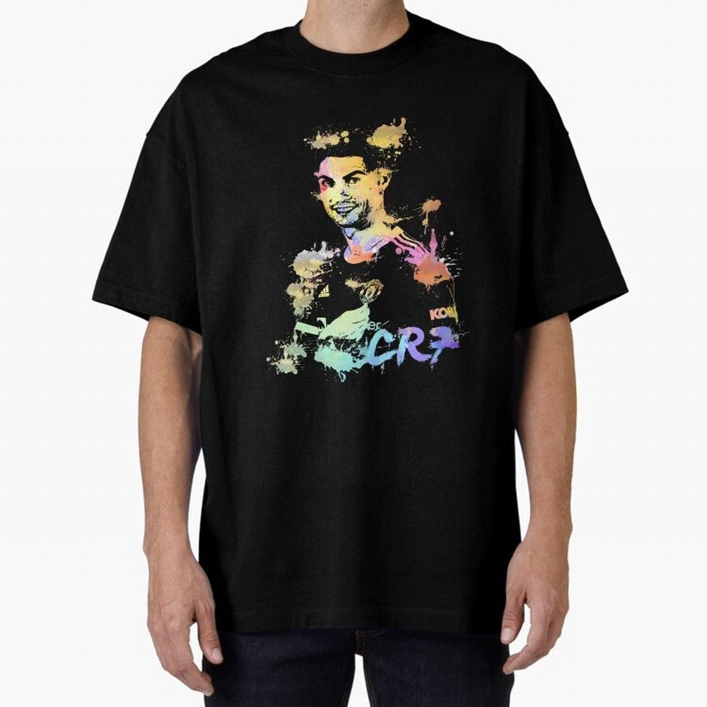 Cristiano Ronaldo Cristiano Ronaldoooo Oversized T-Shirt Show Championship Spirit for FIFA World Cup 2026 Highlighting Messi, Brazil, Portugal and Argentina Energy, Stadium Chants, National Pride, Trophy Dreams and Unforgettable Football Memories;