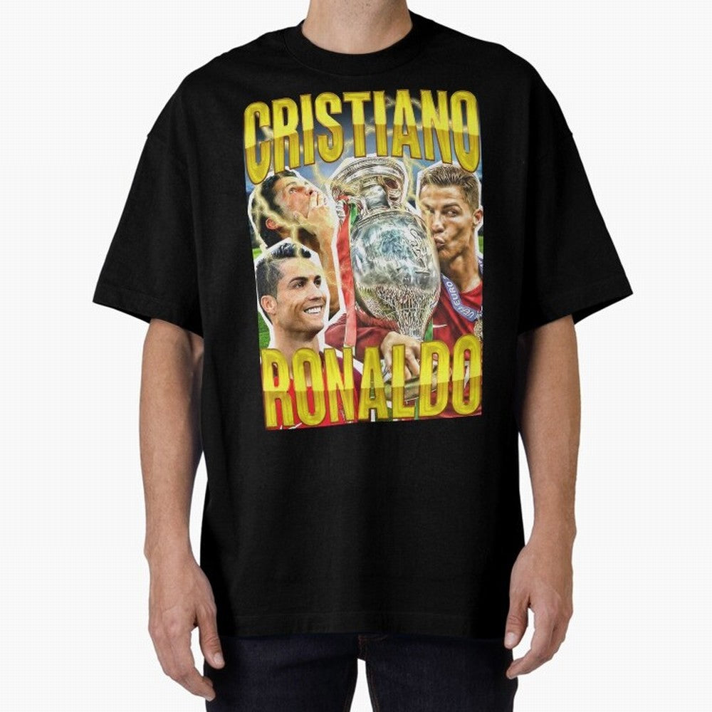 Cristiano Ronaldo CR7 SIUUU El Bicho Vintage Retro Design Oversized T-Shirt Discover Match Day Hype around FIFA World Cup 2026 USA Canada Mexico, CR7, England, Stadium Chants, National Pride, Trophy Dreams and Unforgettable Football Memories; Ideal