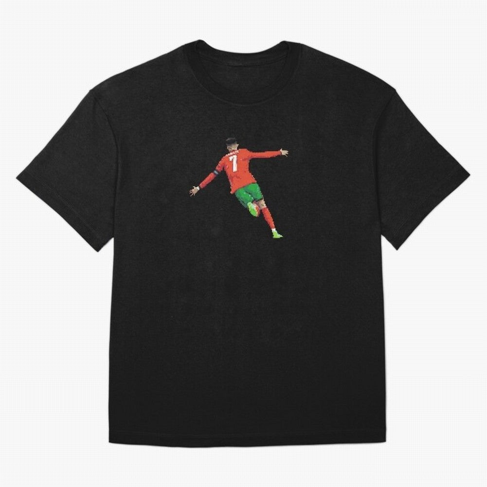 Cristiano Ronaldo Oversized T-Shirt Remember Iconic Moments from FIFA World Cup 2026 Group Stage Spirit, Capturing Spain and Netherlands, Messi, Neymar and Mbappe, Retro Football Energy, Iconic Rivalries, Trophy Chase Drama and Stadium Atmosphere;