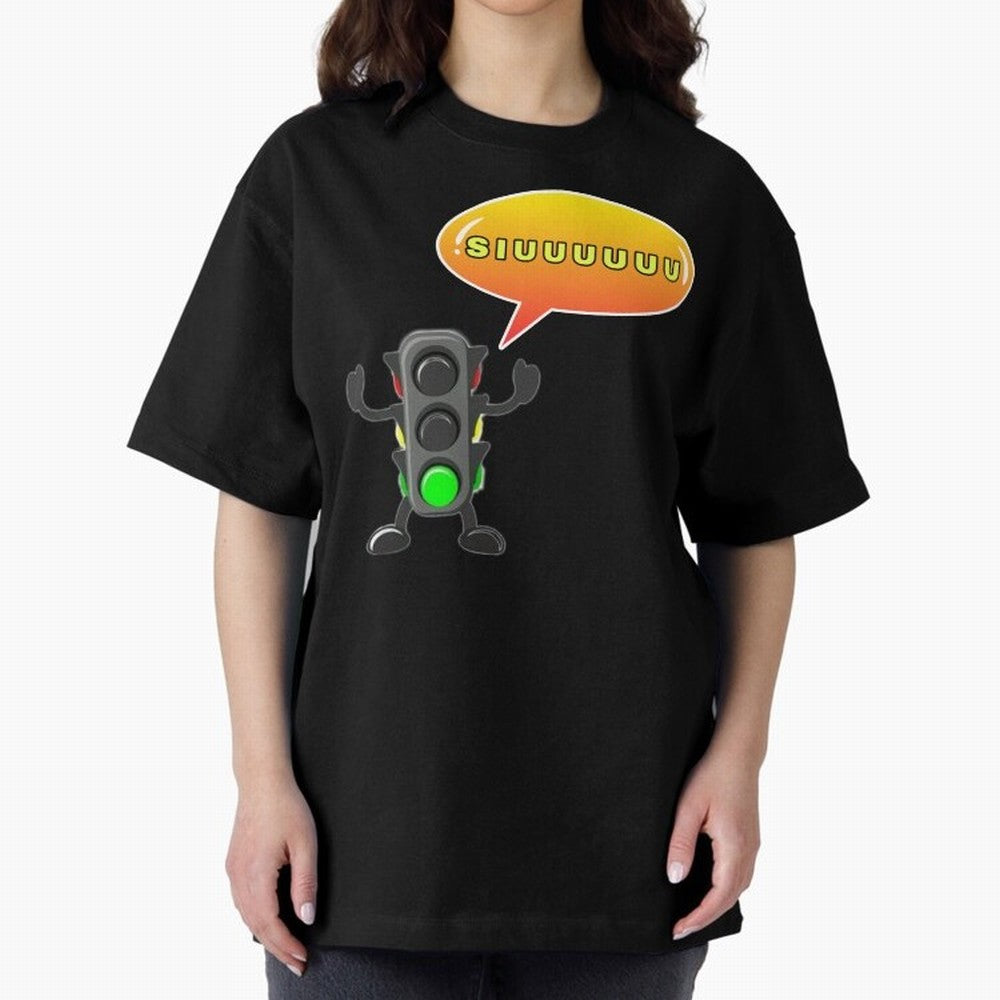 traffic light Siuuu Cristiano ronaldo goal Oversized T-Shirt Honor Champions and Dreams in FIFA World Cup 2026 Group Stage Spirit, Connected to Brazil, Portugal and Argentina, Messi, Neymar and Mbappe, Supporter Pride, Iconic Celebrations,