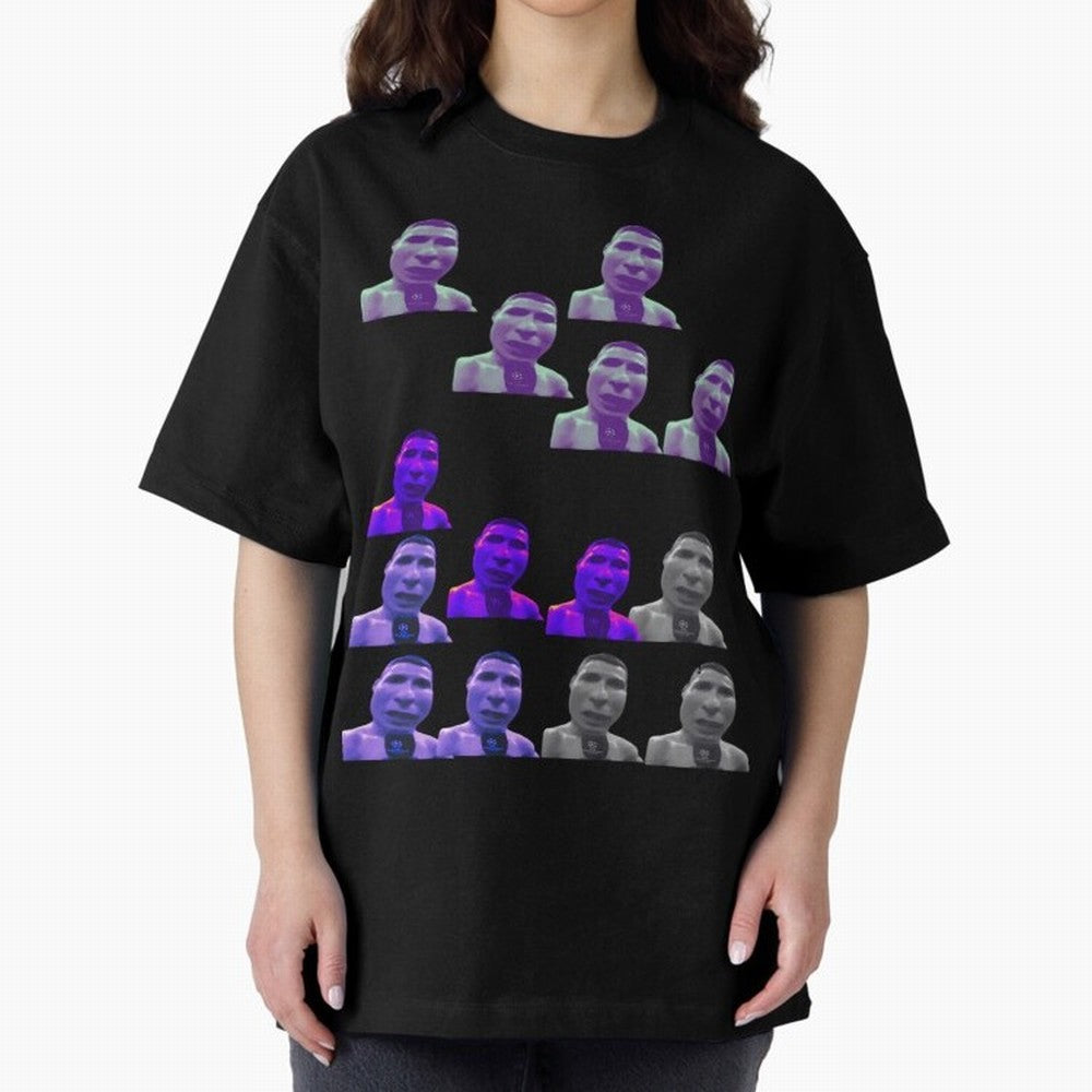 siuuu funny cr7 stickers Oversized T-Shirt Bring World Football Passion into Match Day Hype around FIFA World Cup 2026 Group Stage, Mbappe, Portugal, Spain and Germany, Sports Nostalgia, International Competition, Famous Players and Unforgettable