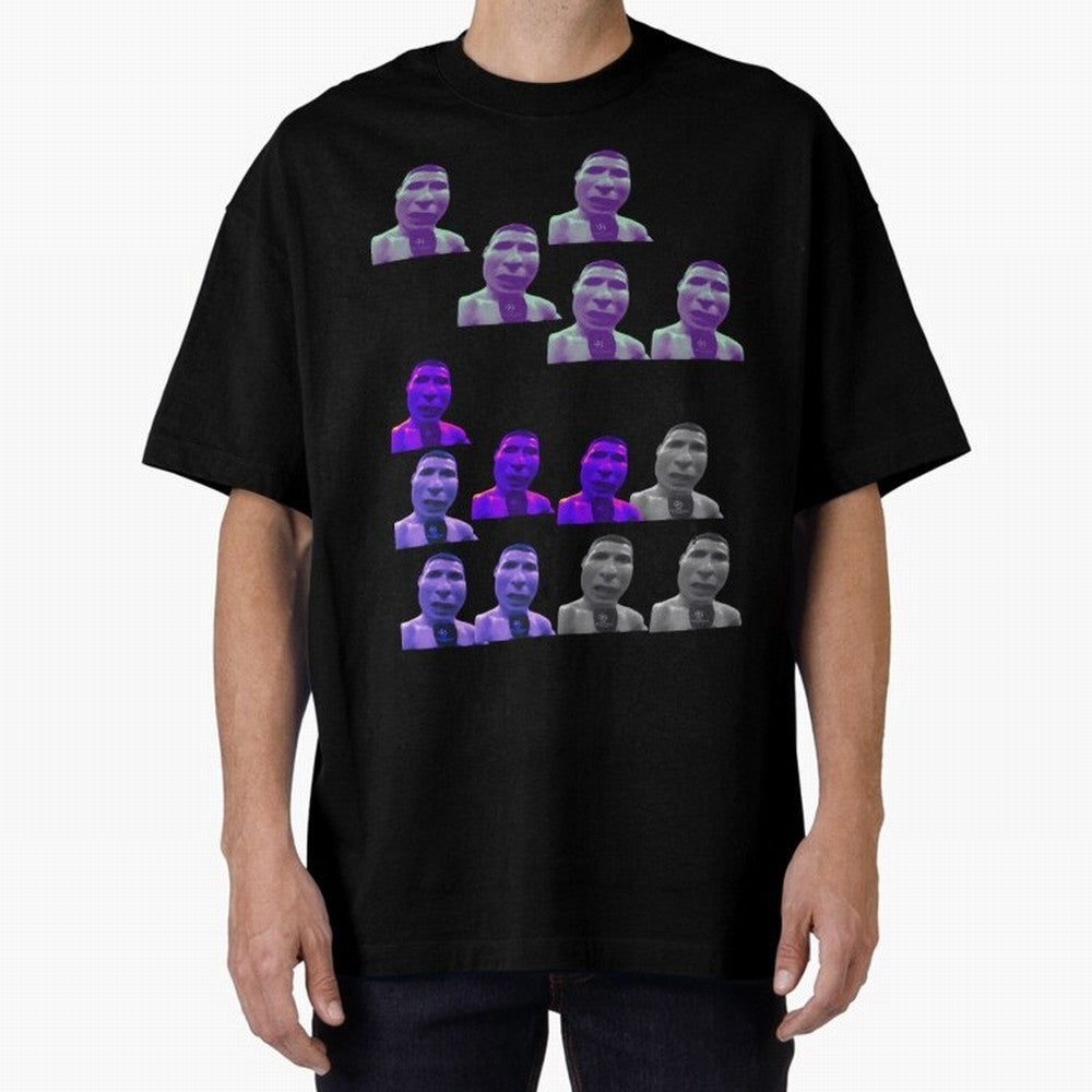 siuuu funny cr7 stickers Oversized T-Shirt Bring World Football Passion into Match Day Hype around FIFA World Cup 2026 Group Stage, Mbappe, Portugal, Spain and Germany, Sports Nostalgia, International Competition, Famous Players and Unforgettable