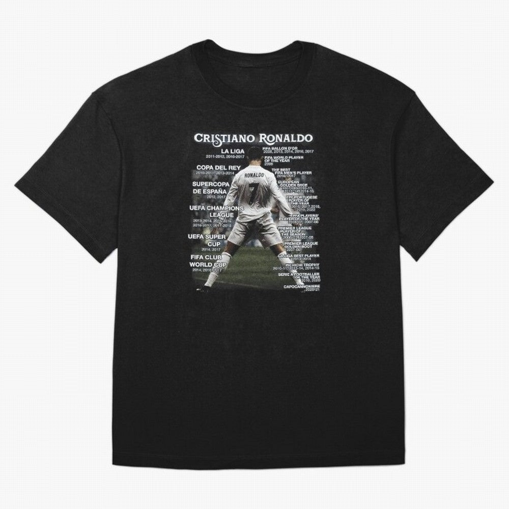 Cristiano Ronaldo Stats Oversized T-Shirt Treasure FIFA World Cup 2026 USA Canada Mexico Spirit, Driven by Portugal, Spain and Germany, Messi and Cristiano Ronaldo, Goal Celebration Energy, Supporter Heritage, Football Icons and Worldwide