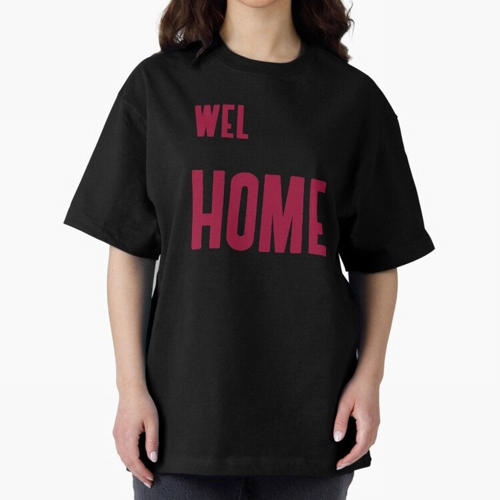 Welcome Home Cristiano Oversized T-Shirt Elevate the FIFA World Cup 2026 Group Stage Journey through Messi, Neymar and Mbappe Highlights, Argentina Pride, Retro Football Energy, Iconic Rivalries, Trophy Chase Drama and Stadium Atmosphere; Ideal for