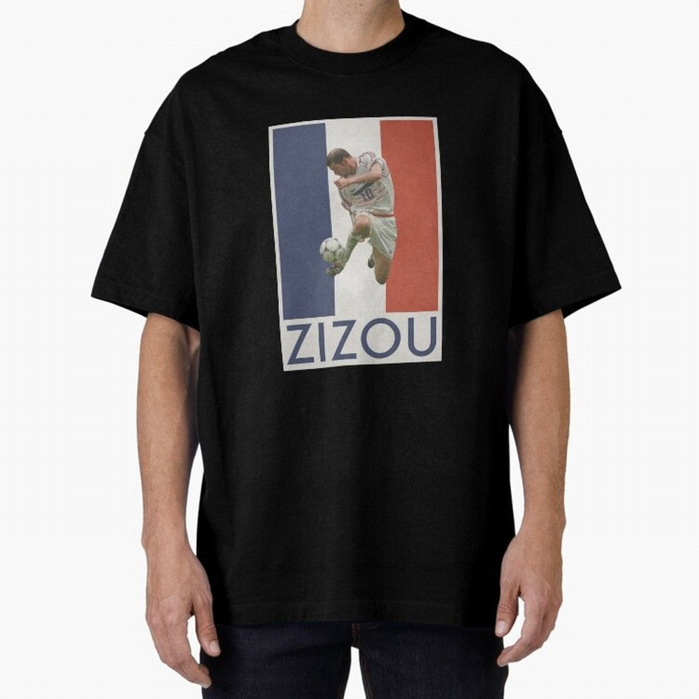 Football - Zidane Oversized T-Shirt Bring Match Day Fire to Match Day Hype around FIFA World Cup 2026 USA Canada Mexico, Cristiano Ronaldo, Haaland and CR7, Brazil, Football Passion, Legendary Performances, Festival Vibes and Supporter Community;