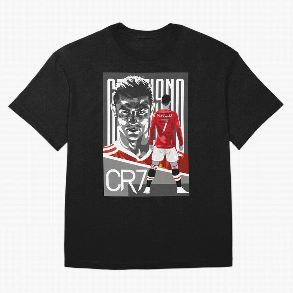 Cristiano Ronaldo In Red Oversized T-Shirt Fuel Your Fan Pride for Global Football Passion for FIFA World Cup 2026 USA Canada Mexico, with Messi, Neymar and Mbappe, Argentina, France and Brazil, Match Day Excitement, Supporter Culture, Golden Goals
