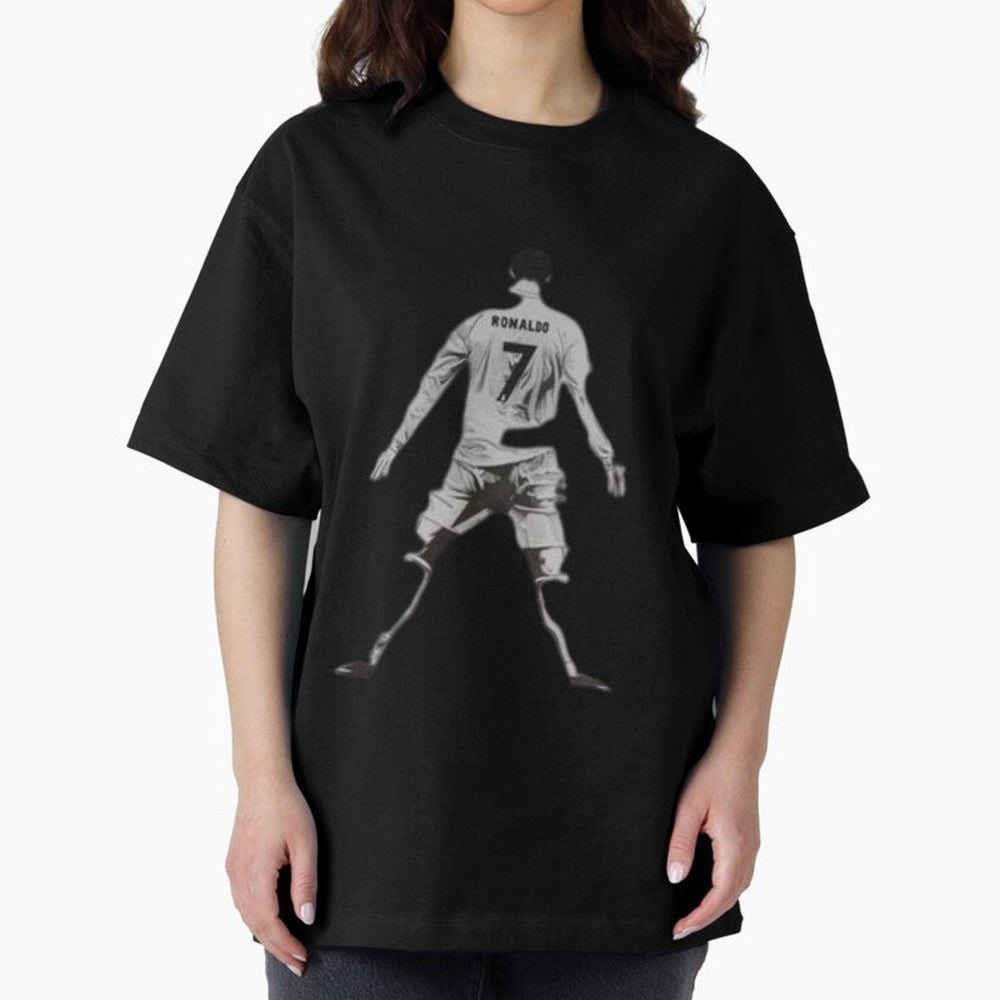 cristiano ronaldo Oversized T-Shirt Bring FIFA World Cup 2026 for Fans of Mbappe and Neymar and Spain, Bringing Tournament Hype, Historic Matchups, Family Viewing Parties and Global Sports Pride; Ideal for Passionate Fans Who Love Underdog Stories,