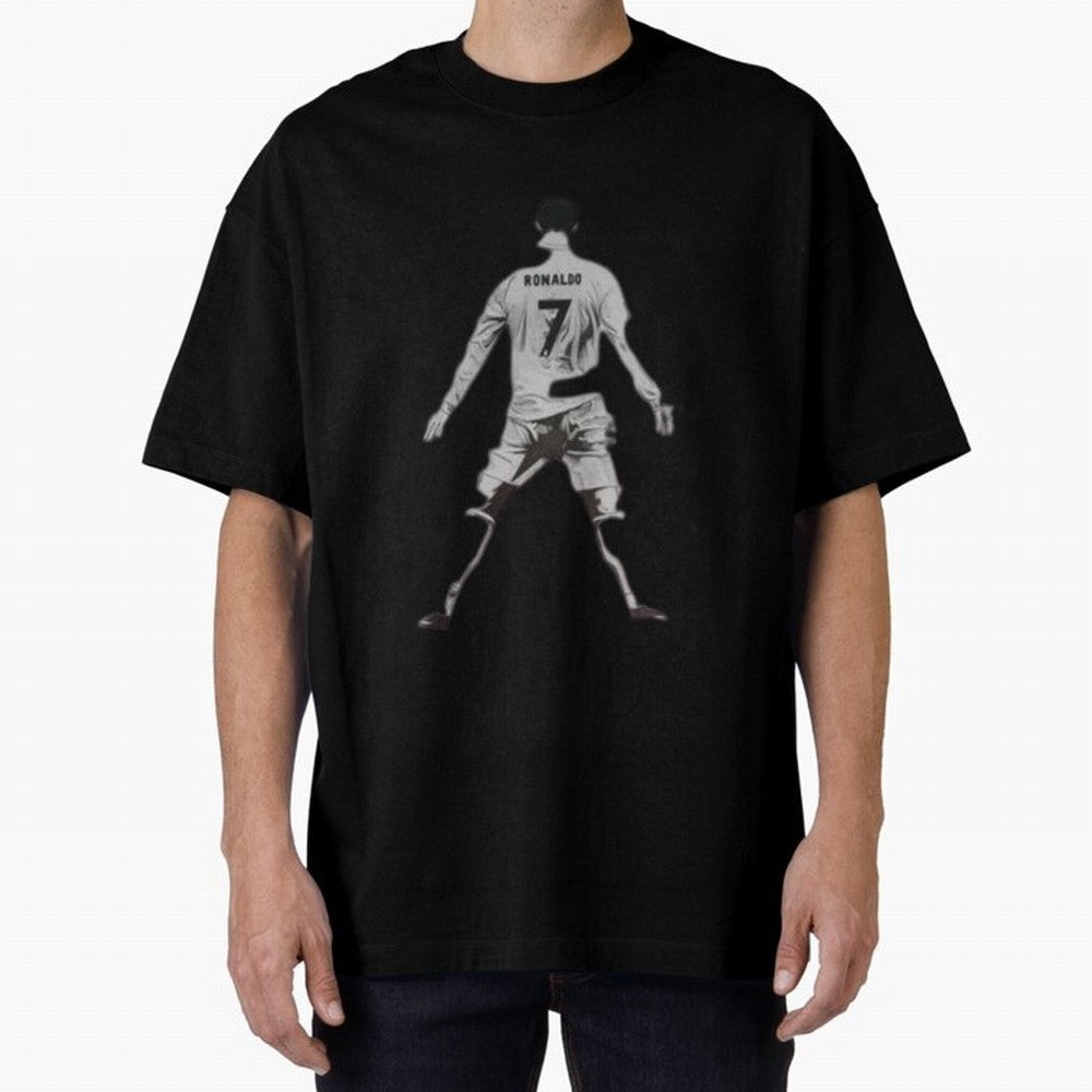 cristiano ronaldo Oversized T-Shirt Bring FIFA World Cup 2026 for Fans of Mbappe and Neymar and Spain, Bringing Tournament Hype, Historic Matchups, Family Viewing Parties and Global Sports Pride; Ideal for Passionate Fans Who Love Underdog Stories,