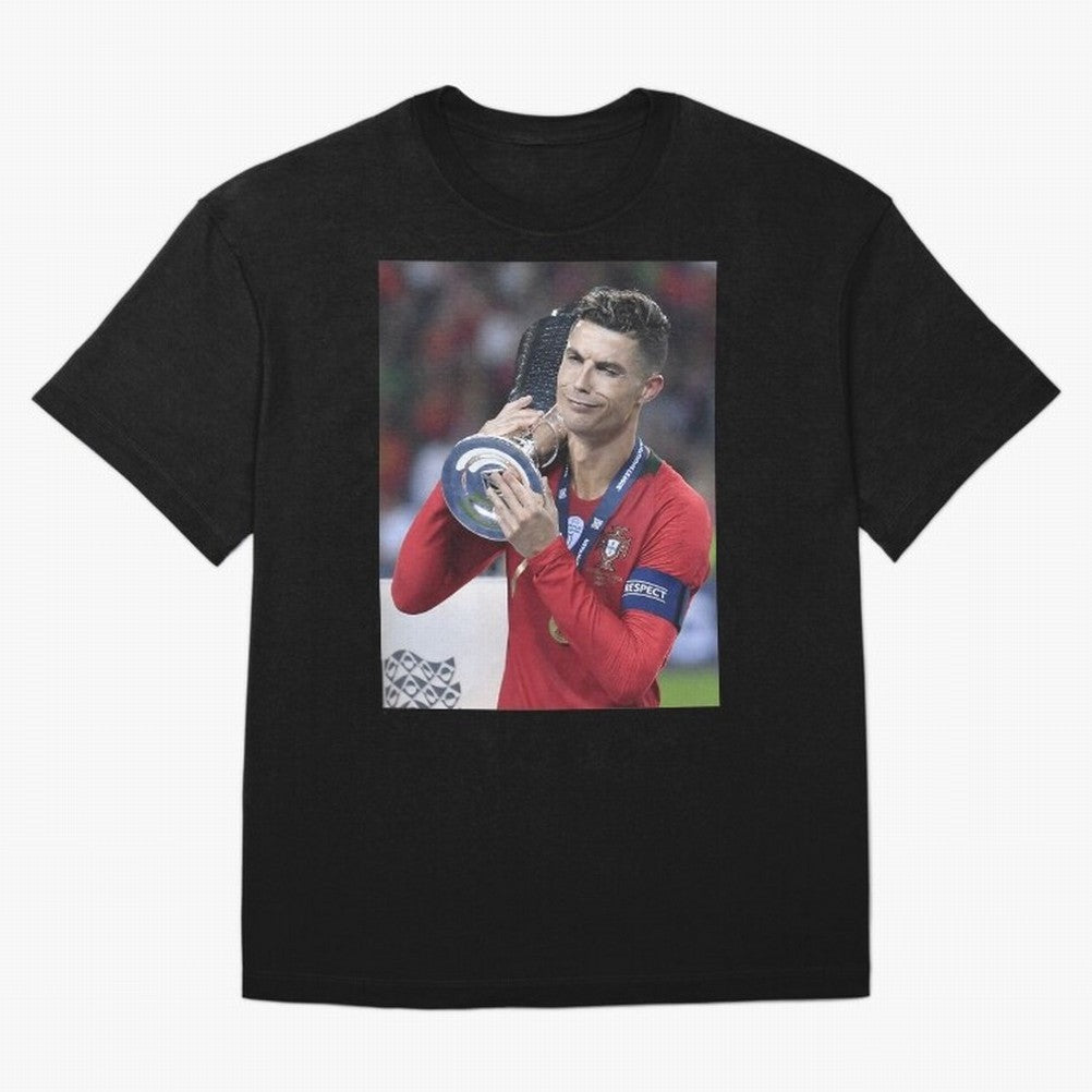 Todos Portugal 2019 Cr7 Oversized T-Shirt Honor Match Day Hype around FIFA World Cup 2026 Group Stage, CR7 and Messi, France, Global Supporter Spirit, Legendary Goals, National Colors and Tournament Celebration; Great for Supporters Who Love