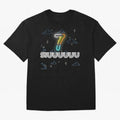 Siuuuuuu 7 CR7 goal funny Oversized T-Shirt Keep the Legacy of Match Day Hype around FIFA World Cup 2026 Group Stage, Cristiano Ronaldo, France, Retro Football Energy, Iconic Rivalries, Trophy Chase Drama and Stadium Atmosphere; Perfect for People