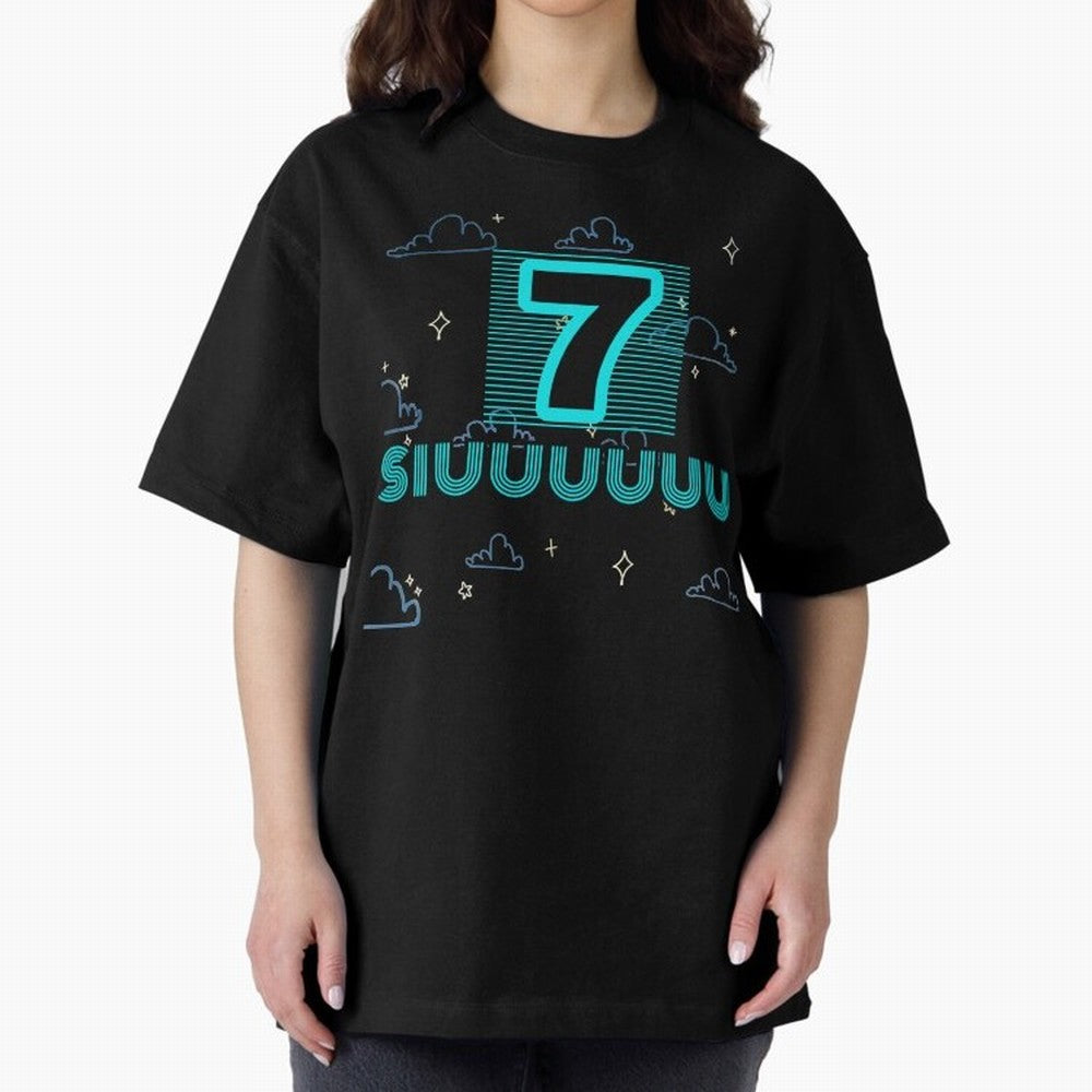 Siuuuuu 7 Cristiano ronaldo Oversized T-Shirt Join the Countdown to the FIFA World Cup 2026 Journey through CR7 Highlights, Argentina and Brazil Pride, Vintage Soccer Flavor, Modern Football Stars, National Flags and Final Night Emotion; Perfect