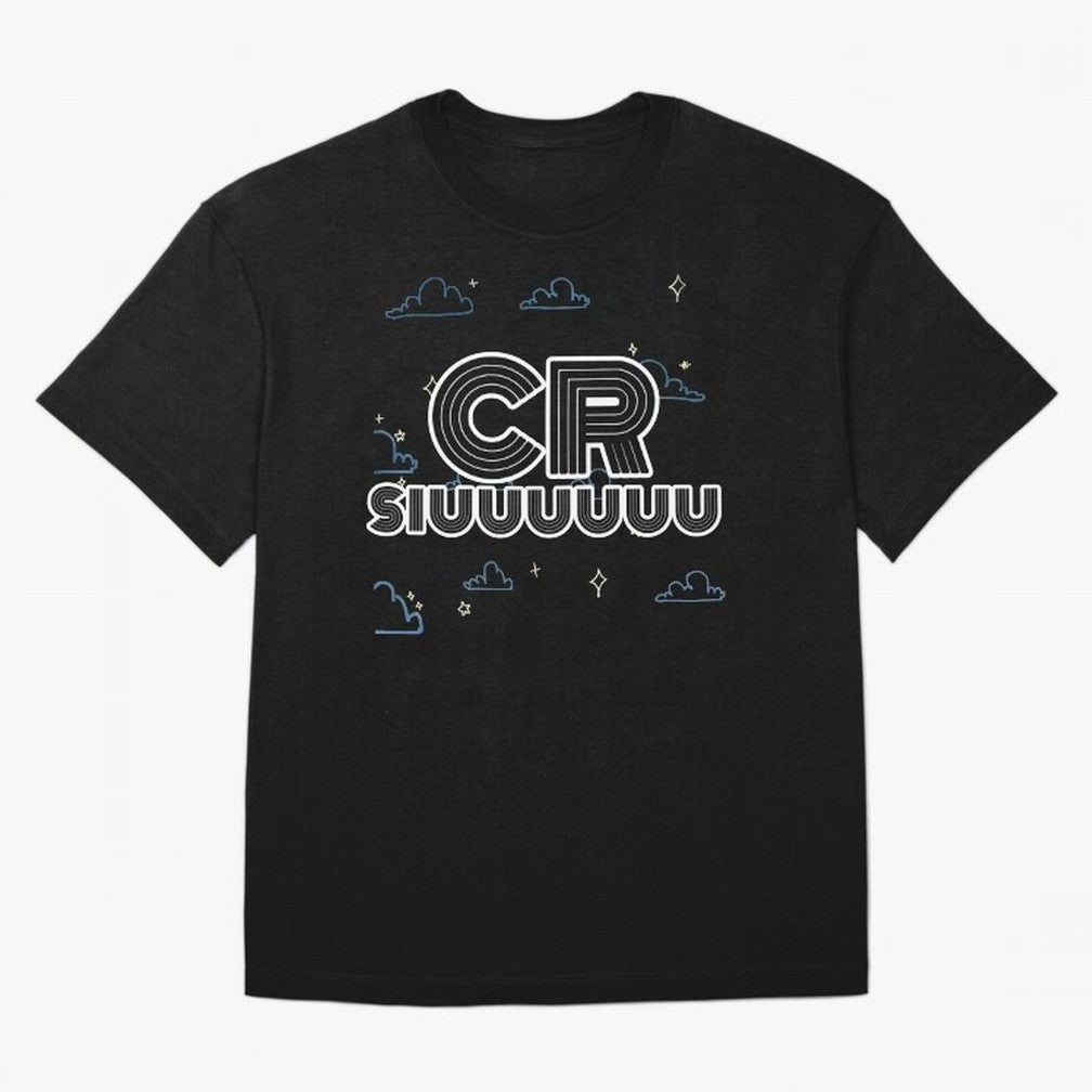 Siuuu 7 CR7 goal funny Oversized T-Shirt Support Iconic Players in FIFA World Cup 2026 Group Stage for Fans of Cristiano Ronaldo, Haaland and CR7 and Spain, Bringing Fan Favorite Moments, National Team Passion, Big Match Drama and Soccer History;