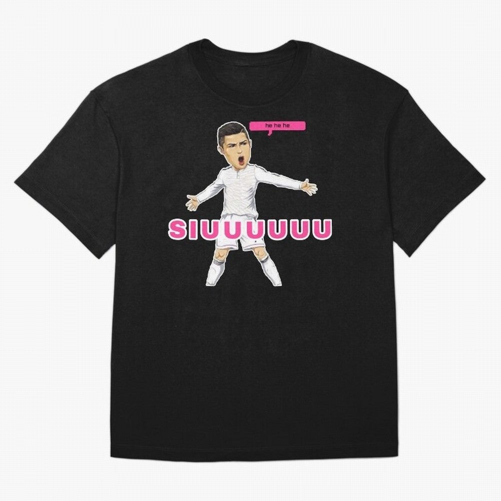 hehehe suiii Oversized T-Shirt Experience the Global Stage of FIFA World Cup 2026 Spirit, Made for Brazil, Cristiano Ronaldo, Sports Nostalgia, International Competition, Famous Players and Unforgettable Victories; Made for Collectors Who Enjoy