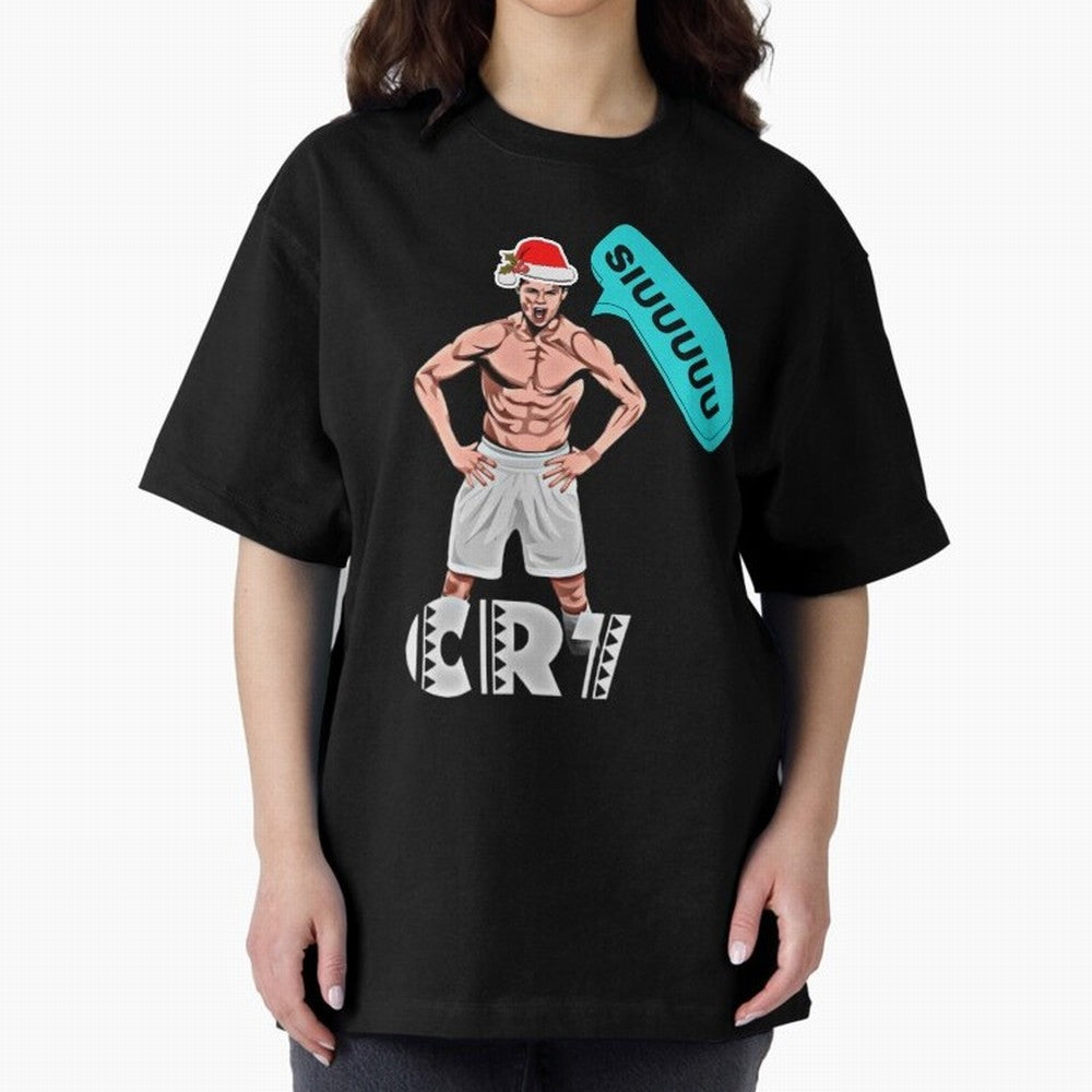 Siuuu Cristiano ronaldo Oversized T-Shirt Treasure FIFA World Cup 2026 Group Stage Featuring Haaland, Brazil Energy, Vintage Soccer Flavor, Modern Football Stars, National Flags and Final Night Emotion; Made for Die Hard Supporters, Soccer Lovers,