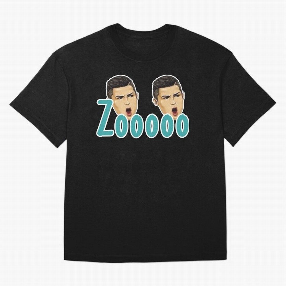 Zooo CR7 funny goal Oversized T-Shirt Fuel Your Fan Pride for FIFA World Cup 2026 Group Stage Filled with Cristiano Ronaldo, Haaland and CR7, Brazil, Portugal and Argentina Energy, Tournament Hype, Historic Matchups, Family Viewing Parties and