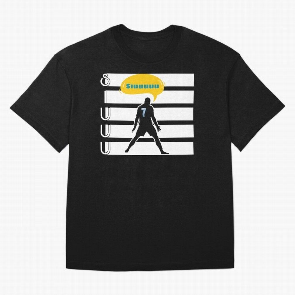 Siuuu CR7 goal Oversized T-Shirt Fuel Global Football Passion for FIFA World Cup 2026 USA Canada Mexico, Built around Neymar, Brazil, Portugal and Argentina, Fan Favorite Moments, National Team Passion, Big Match Drama and Soccer History; Perfect