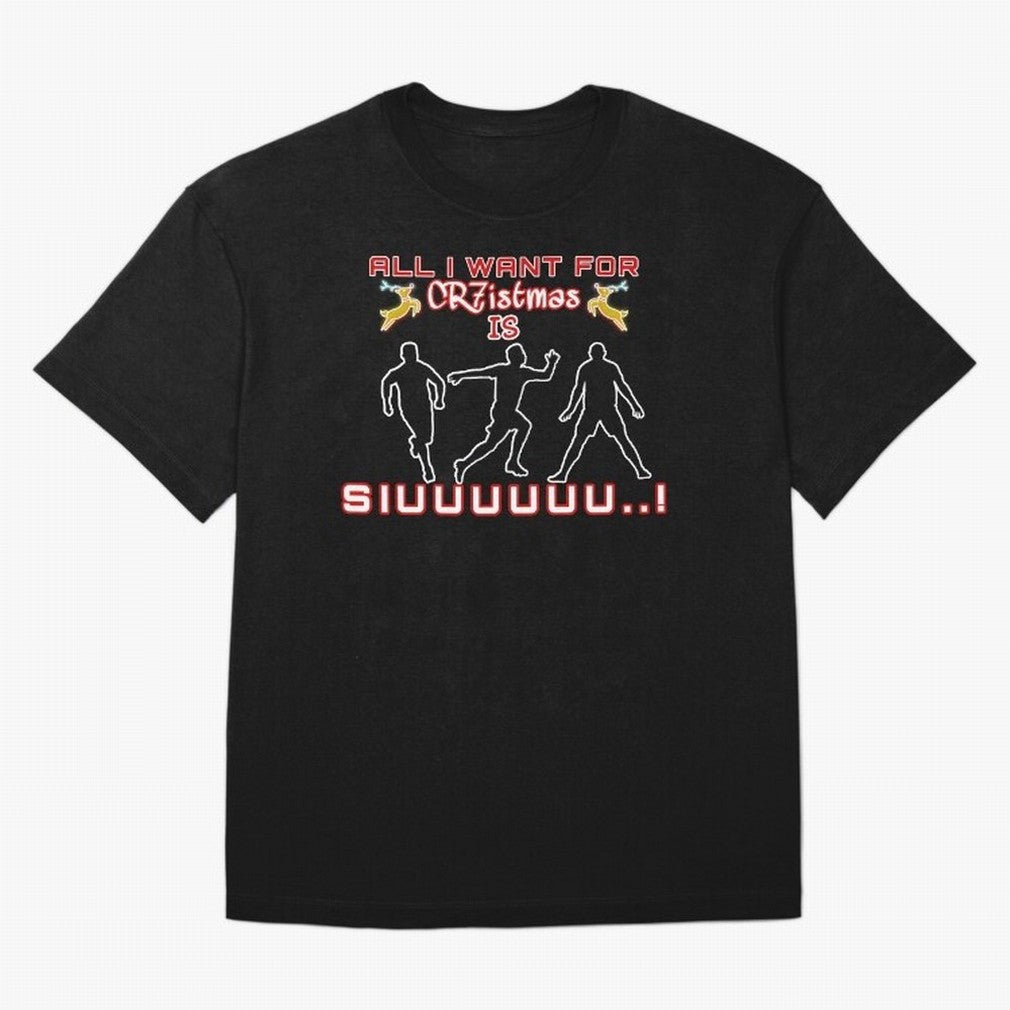 All i want for christmas is siuuu Oversized T-Shirt Make Game Day About FIFA World Cup 2026 for Fans of Messi and England, Bringing Fan Favorite Moments, National Team Passion, Big Match Drama and Soccer History; Perfect for Fans, Collectors,