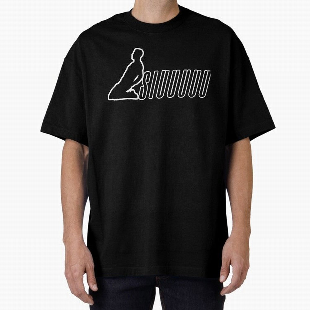 Siuuu CR7 funny goal Oversized T-Shirt Get Ready for FIFA World Cup 2026 USA Canada Mexico Celebrating Mbappe, Portugal, Spain and Germany Energy, Soccer Culture, Superstar Moments, National Team Dreams and Competitive Fire; Perfect for Supporters