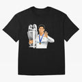 Ronaldo Throphy Oversized T-Shirt Get Ready for the FIFA World Cup 2026 Journey through Messi and Cristiano Ronaldo Highlights, Portugal, Spain and Germany Pride, Global Supporter Spirit, Legendary Goals, National Colors and Tournament Celebration;