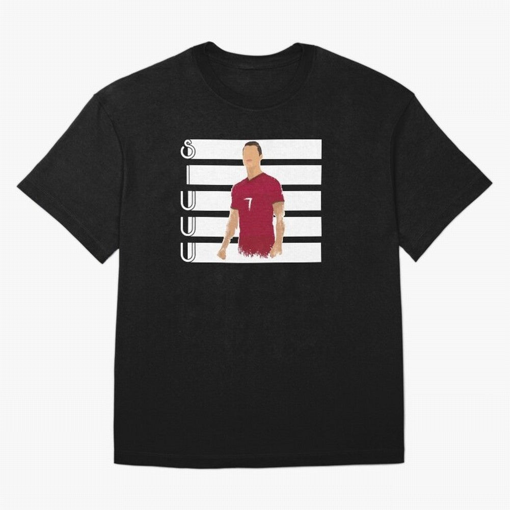 Siuuu cr7 funny goal Oversized T-Shirt Bring a Champion Mindset to FIFA World Cup 2026 USA Canada Mexico Filled with Neymar, Haaland and Cristiano Ronaldo, Brazil Energy, Worldwide Fan Energy, Dramatic Goals, Stadium Lights and Championship