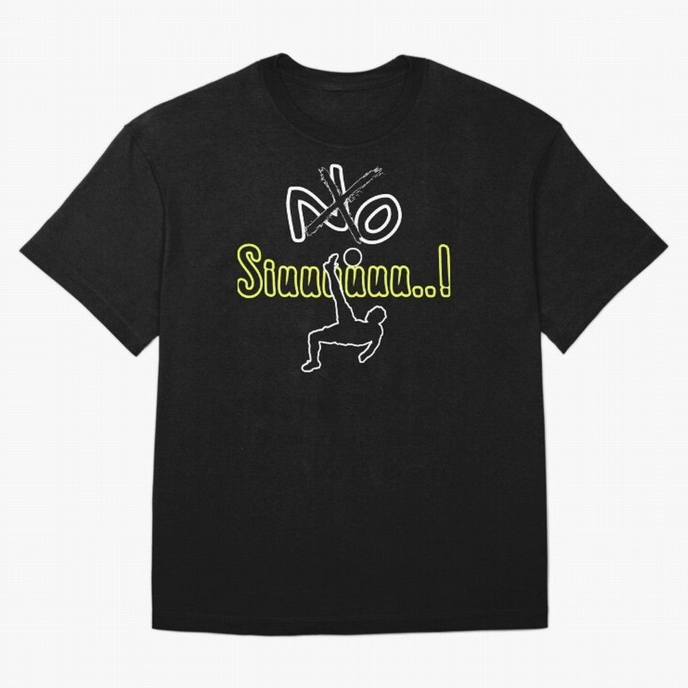 No SIUUU Cristiano ronaldo suiii Oversized T-Shirt Bring Stadium Energy to FIFA World Cup 2026 Spirit, with Netherlands, Messi, Stadium Memories, Football Loyalty, International Chants and Championship Tradition; Great for Supporters Who Love