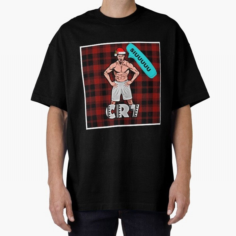 Siuuu Cristiano ronaldo goal Oversized T-Shirt Bring Match Day Fire to Match Day Hype around FIFA World Cup 2026, Neymar, Argentina and Brazil, Classic Soccer Heritage, Championship Pressure, Fan Loyalty and International Pride; Great for