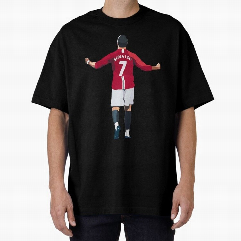 Legend Cristiano Ronaldo Oversized T-Shirt Feel the Trophy Chase of FIFA World Cup 2026 Group Stage for Fans of Haaland and Mbappe and Brazil, Bringing Stadium Memories, Football Loyalty, International Chants and Championship Tradition; Made for