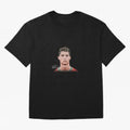 Cristiano Ronaldo Big Face Young Ronaldo Oversized T-Shirt Build the FIFA World Cup 2026 Group Stage Journey through Haaland and Mbappe Highlights, England and Germany Pride, Football Passion, Legendary Performances, Festival Vibes and Supporter