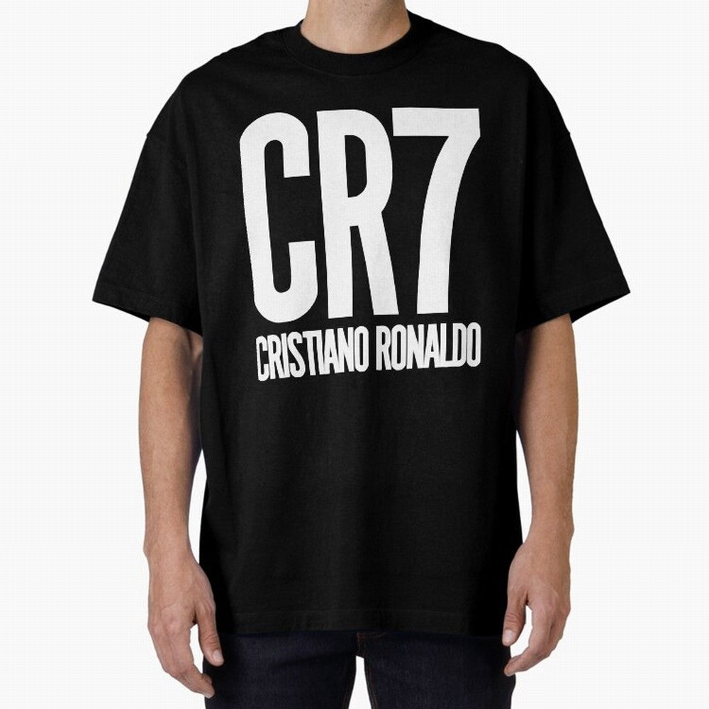 CR7 Cristiano Ronaldo Oversized T-Shirt Celebrate the Stars of Global Football Passion for FIFA World Cup 2026, Centered on Neymar, England, Sports Nostalgia, International Competition, Famous Players and Unforgettable Victories; Great for Watch
