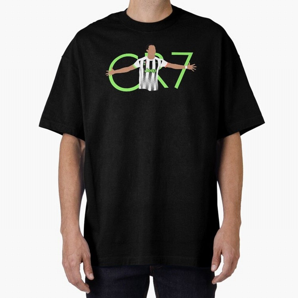 CR7 Oversized T-Shirt Make Your Look Match FIFA World Cup 2026 Made for Cristiano Ronaldo, Haaland and CR7, France and Portugal Energy, Classic Soccer Heritage, Championship Pressure, Fan Loyalty and International Pride; Perfect for Supporters Who
