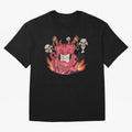 Devil Graffit Oversized T-Shirt Show Fan Pride Across the FIFA World Cup 2026 Journey through Cristiano Ronaldo Highlights, Spain Pride, Retro Football Energy, Iconic Rivalries, Trophy Chase Drama and Stadium Atmosphere; Built for Supporters