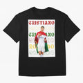 Cristiano Ronaldo designs Oversized T-Shirt Represent the Passion of FIFA World Cup 2026 USA Canada Mexico Driven by Haaland and Mbappe, England, France and Netherlands Energy, Football History, Final Match Energy, Crowd Noise and Once in a