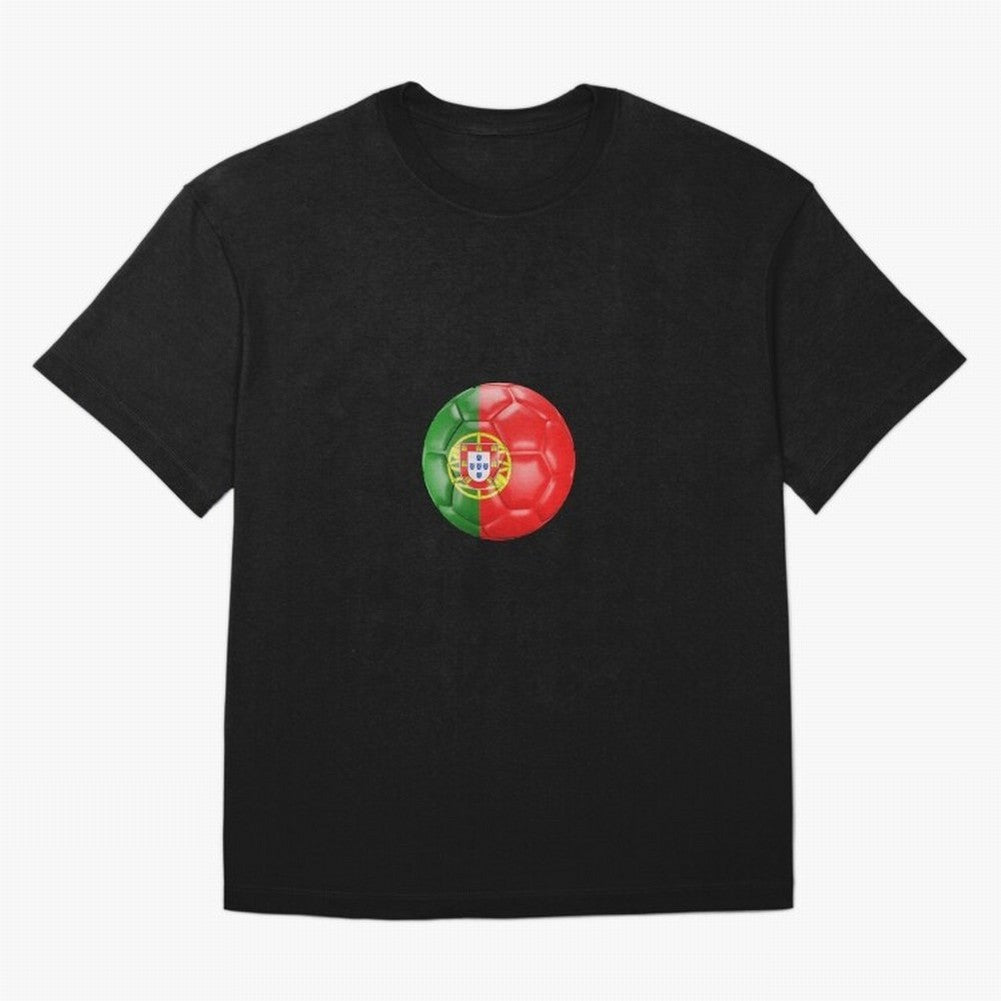 Portugal Oversized T-Shirt Celebrate Fan Culture around FIFA World Cup 2026 Spirit, Made for Argentina, Messi, Goal Celebration Energy, Supporter Heritage, Football Icons and Worldwide Tournament Joy; Great for Watch Parties, Sports Bars, Family