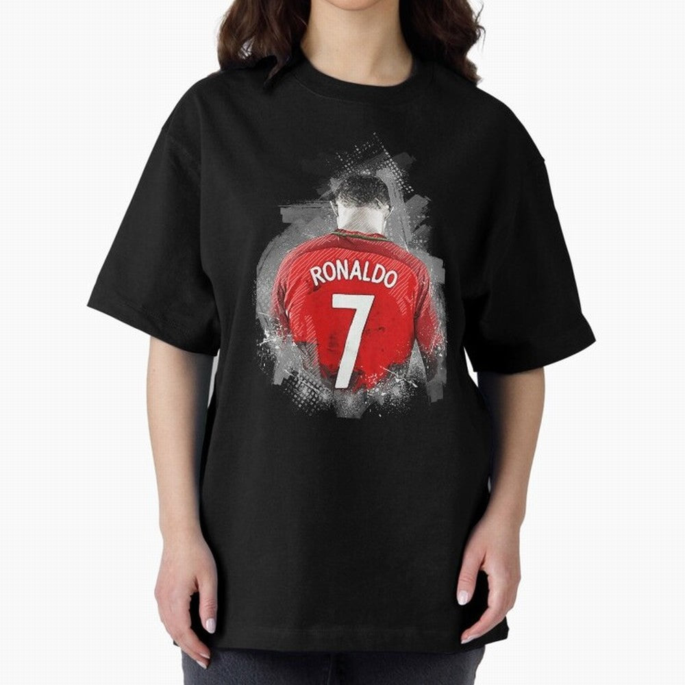 Cristiano Ronaldo Oversized T-Shirt Embrace FIFA World Cup 2026 Group Stage for Fans of Neymar and Brazil, Bringing Football Passion, Legendary Performances, Festival Vibes and Supporter Community; Built for Supporters Chasing Trophy Dreams, Final