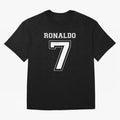 Cristiano Ronaldo Oversized T-Shirt Show Support during Match Day Hype around FIFA World Cup 2026, Haaland and Mbappe, France, Football Passion, Legendary Performances, Festival Vibes and Supporter Community; Perfect for People Who Love Argentina,