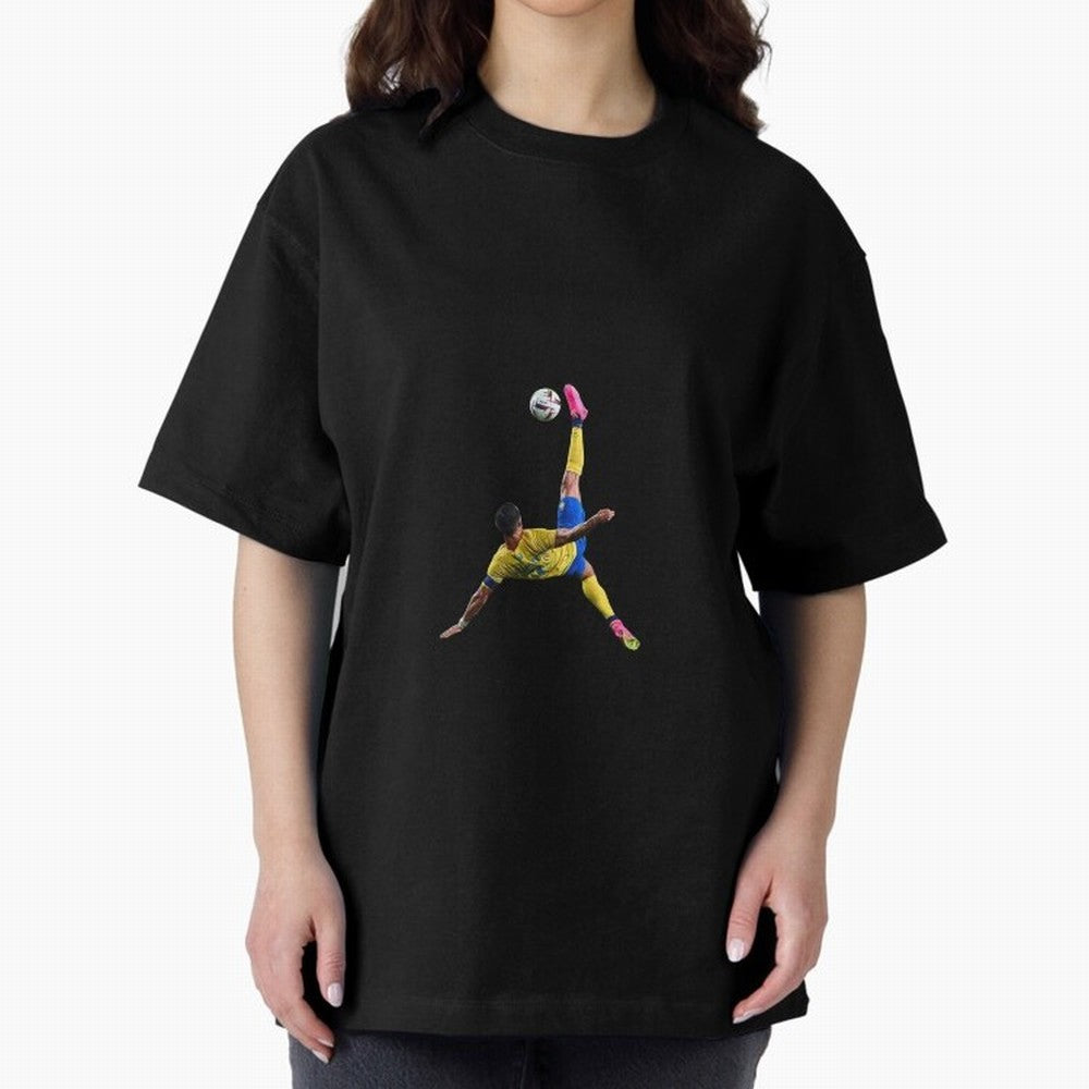 Cr7 Mindset Inspire Create Achieve Oversized T-Shirt Get Ready for Match Day Hype around FIFA World Cup 2026, Neymar, France and Portugal, Football Festival Excitement, Trophy Ambitions, Country Rivalries and Star Player Buzz; Great for Supporters