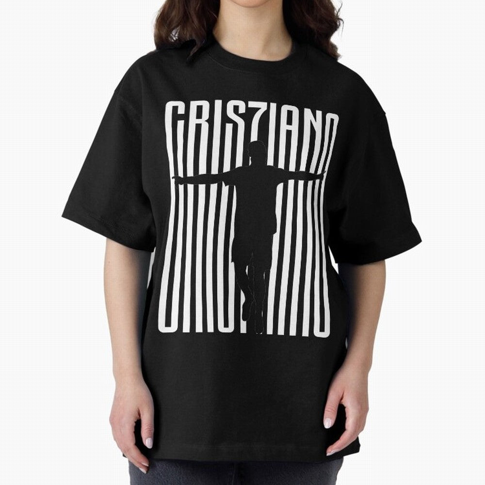 Cristiano Ronaldo Oversized T-Shirt Showcase FIFA World Cup 2026 Group Stage Spirit, with Argentina, CR7 and Messi, Stadium Chants, National Pride, Trophy Dreams and Unforgettable Football Memories; Perfect for Supporters Who Want Bold Football