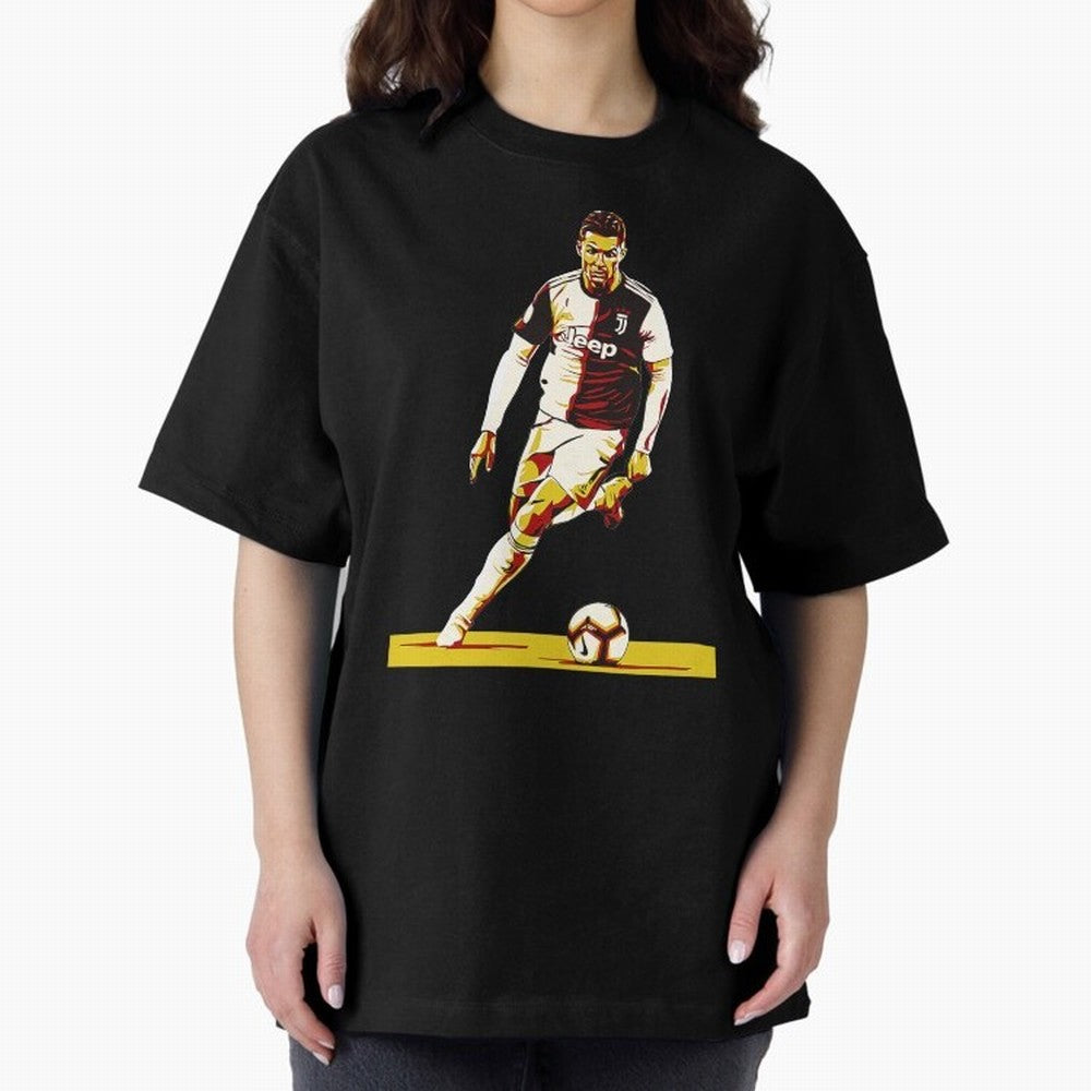Cristiano Ronaldo Oversized T-Shirt Support the Legends of FIFA World Cup 2026 with CR7, Portugal Energy, Supporter Pride, Iconic Celebrations, Legendary Names and Global Match Day Energy; Made for Collectors Who Enjoy Iconic Players, Country