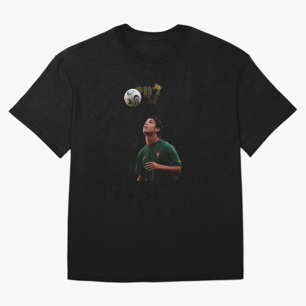 Cristiano Ronaldo Oversized T-Shirt Spotlight Match Day Hype around FIFA World Cup 2026 Group Stage, CR7 and Messi, Netherlands, Fan Favorite Moments, National Team Passion, Big Match Drama and Soccer History; Great for Supporters Who Love