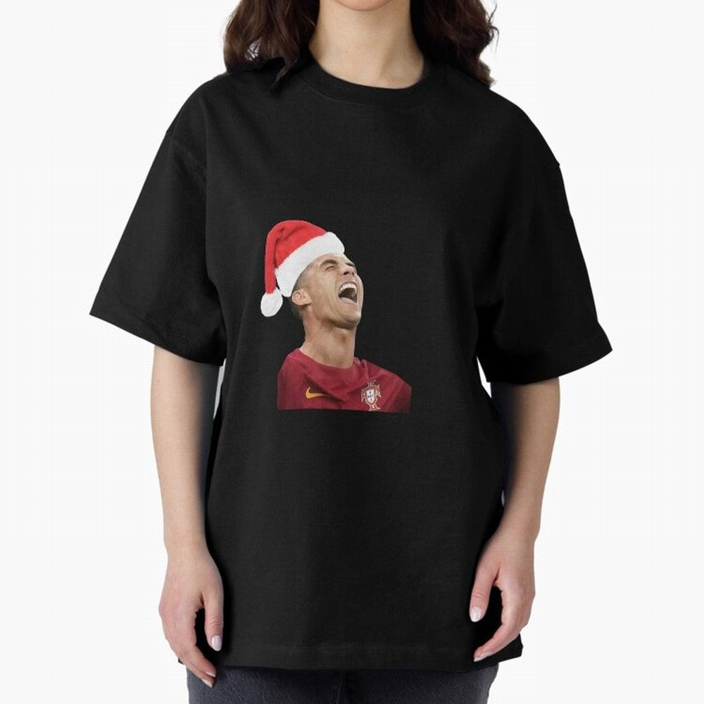 cristiano ronaldo siuuu meme Oversized T-Shirt Back Your Heroes with FIFA World Cup 2026 for Fans of Mbappe and Neymar and France, Bringing Global Supporter Spirit, Legendary Goals, National Colors and Tournament Celebration; Perfect for Supporters