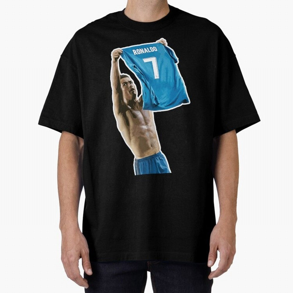 Cristiano Ronaldo Oversized T-Shirt Refresh the FIFA World Cup 2026 Group Stage Journey through Neymar, Haaland and Cristiano Ronaldo Highlights, Argentina, France and Brazil Pride, Match Day Excitement, Supporter Culture, Golden Goals and Global